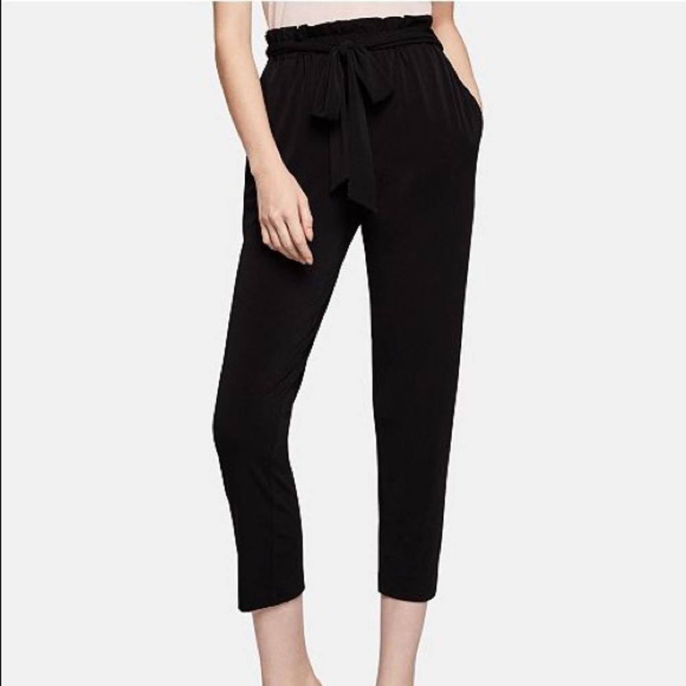 **SOLD** BCBGeneration Black tapered tie-waist